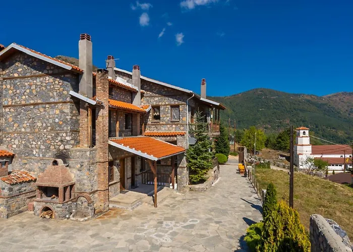 Rouga Mountain Boutique Suites&spa Chalet Agios Athanasios (Pella)